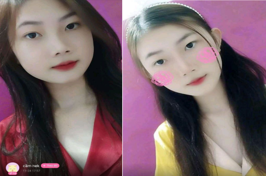 Cô gái xinh tự sướng bị lộ video