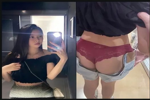 Hành động lén lút em Khánh Thi kéo quần trong siêu thị