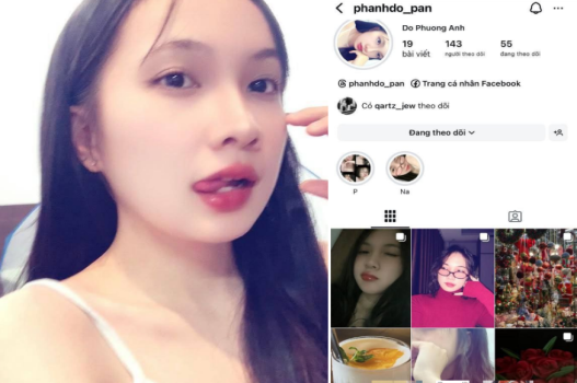 Hoàng Khánh Ngân sinh viên bướm sạch lông