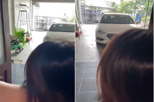 Làm tình trước cửa nhà lúc bố mẹ em đi vắng