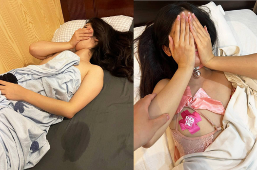 Mới địt vài nhịp em đã ướt nhẹp ga