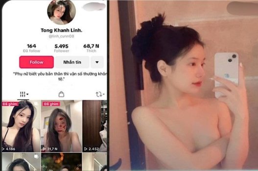 Phim sex TikToker Tống Khánh Linh cực nóng